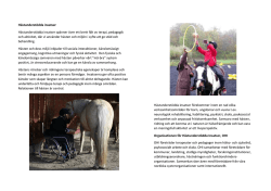 OHI-broschyr 2017 - Organisationen för hästunderstödda insatser