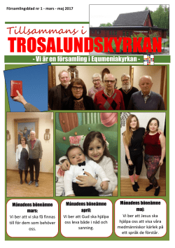 Församlingsblad - Trosalundskyrkan