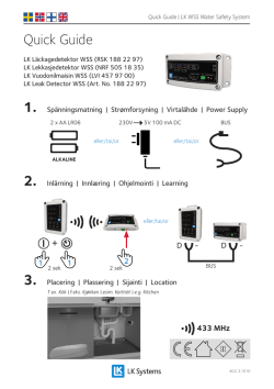 Quick Guide - LK Systems