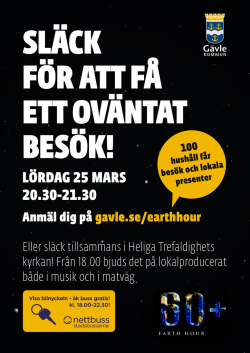 Affisch Earth Hour A3