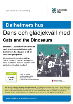 Cats and the Dinosaurs