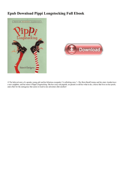 Epub Pippi Longstocking Full Ebook