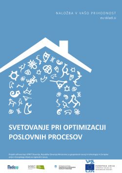 Projekt sofinancirajo SPIRIT Slovenija, Republika