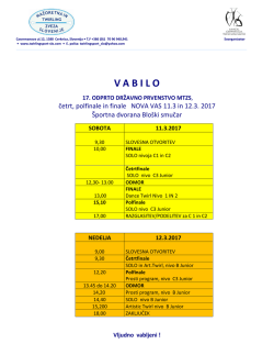 Vabilo_državno prvenstvo_Twirling_Nova vas,11. in 12