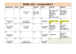 MAREC 2017 - Klub MACE