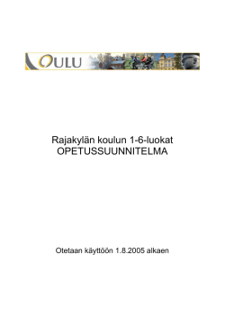 5.3.1 - Oulun kaupunki
