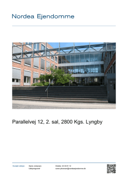 Parallelvej 12, 2. sal, 2800 Kgs. Lyngby