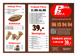 men som PDF - Pappa Pizza Århus, orginal pappa pizza