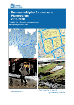 Kommunedelplan for overvann Planprogram