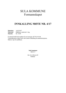 PDF, 4 MB - Sula kommune