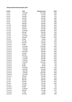 av takstprotokoll