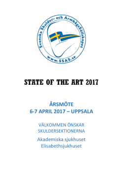 INBJUDAN SSAS 2017. UPPSALA-2 - Svenska Skulder