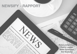 newsify - rapport