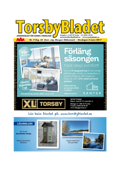 Grattis till - Torsbybladet
