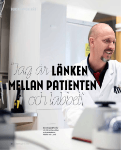 och labbet” mellan patienten länken