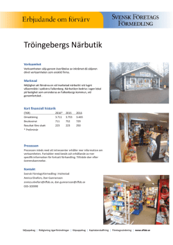 Kortbeskrivning Tröingebers Närbutik0308
