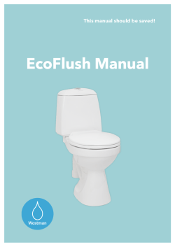 EcoFlush Manual