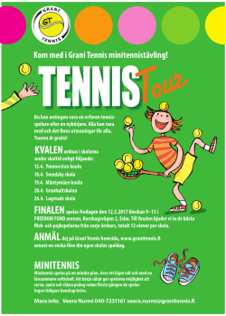 minitennis - Grani Tennis