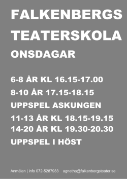 falkenbergs teaterskola