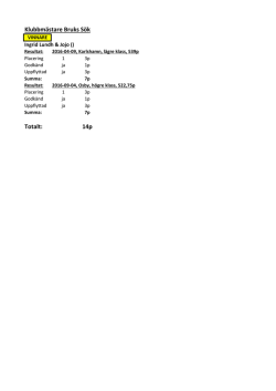 resultat sok 2016