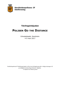 polisen go the distance