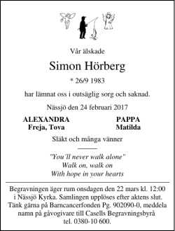 Simon Hörberg - Minnesrummet