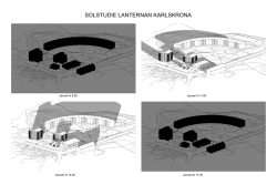 SOLSTUDIE LANTERNAN KARLSKRONA