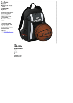 400,00 kr - Basketshop