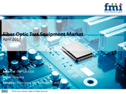 Fiber Optic Test Electronics