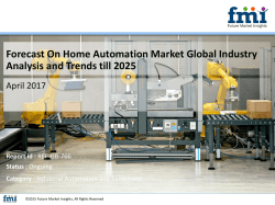 Home Automation Market Analysis and Value Forecast Snapshot by End-use Industry 2015-2025