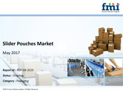 Slider Pouches Market To Make Great Impact In Near Future by 2027
