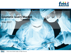 Cosmetic lasers Market In-Depth Market Research Report 2017 – 2027