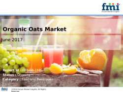 Organic Oats Market