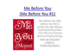 Me Before You 1