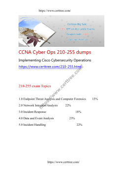 CCNA Cyber Ops 210-255 dumps