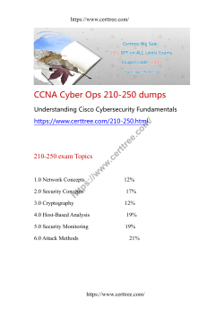 CCNA Cyber Ops 210-250 dumps
