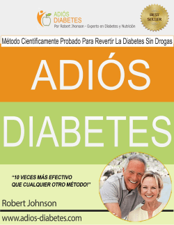 Robert Johnson Adiós Diabetes PDF Libro Descargar Completo