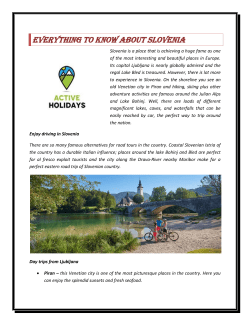 Everything to know about Slovenia