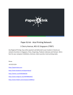  Paper & Ink - Asia Printing Network