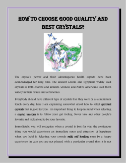 How to Choose Good Quality and Best Crystals