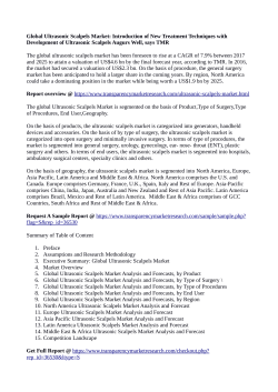 Ultrasonic Scalpels Market Growing at a CAGR of 7.9% By 2025 