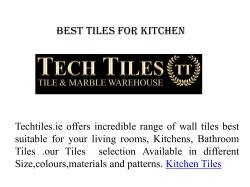 Best Tiles For Kitchen
