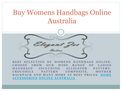 Buy Womens Handbags Online Australia