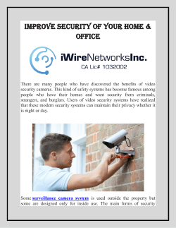Improve Security Of Your Home