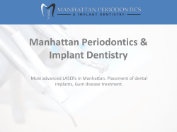 Manhattan Periodontics   Implant Dentistry
