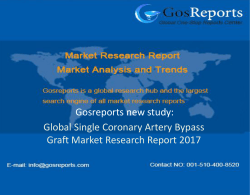 Global Single Coronary Artery Bypass Graft Market Research Report 2017