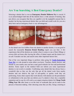Are You Searching A Best Emergency Dentist