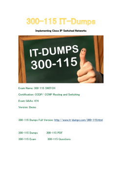 New IT-Dumps 300-115 Free Dumps Download