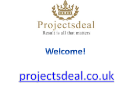 Projects Deal