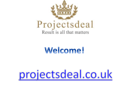 Projects Deal